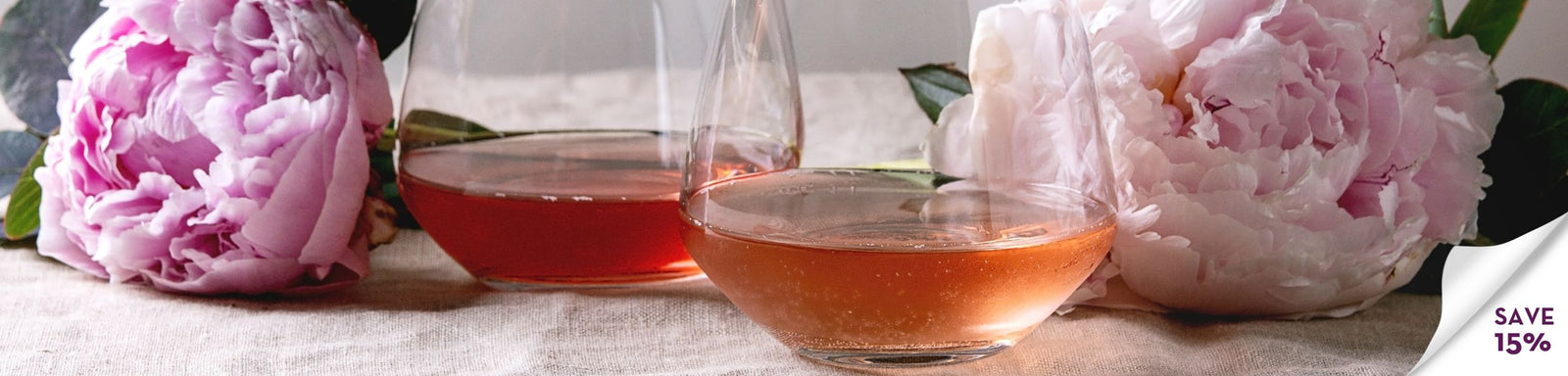 15% Off Rosé until May 31st