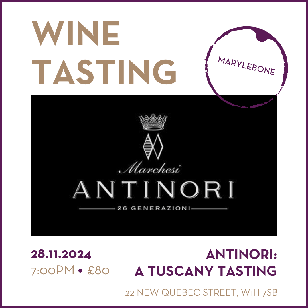 Tasting Antinori: A Tuscany Tasting