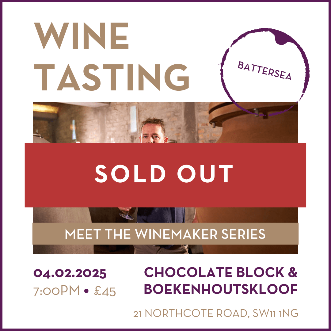 Tasting Meet the Winemaker Series: Chocolate Block & Boekenhoutskloof Tasting